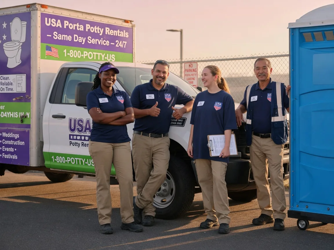 Porta Potty Rental company in Lecompte, LA