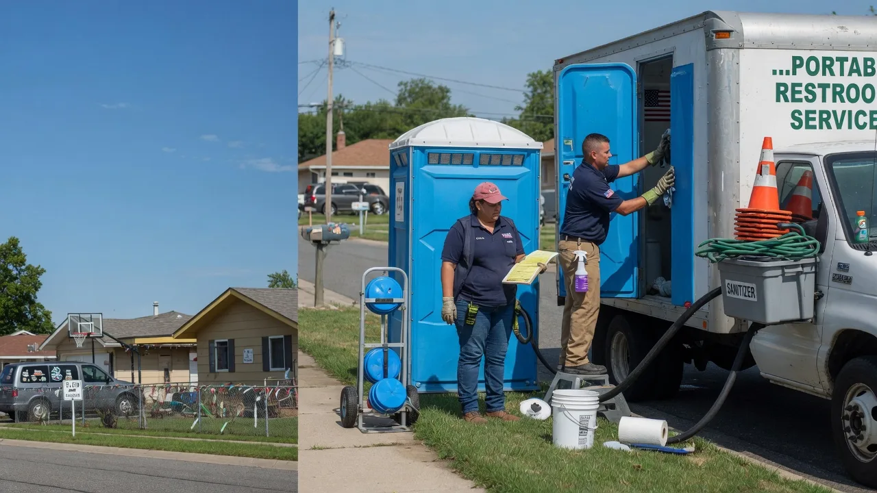 Portable Toilet Rental in Lecompte, LA near me